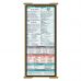 WhiteCoat Clipboard® Trifold - Tactical Brown Pharmacy Edition